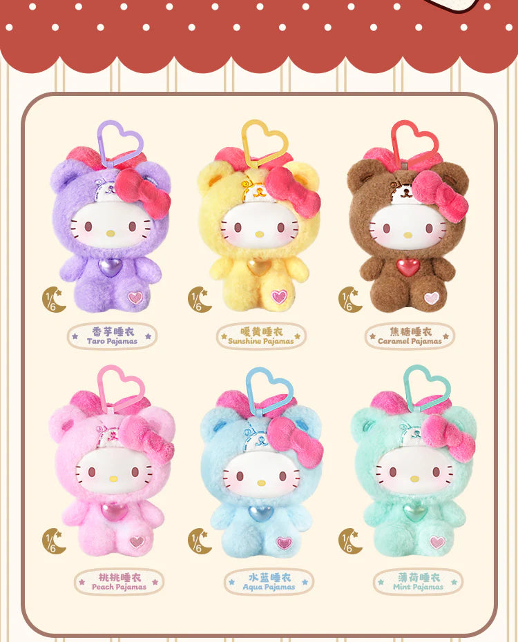 Sanrio Hello Kitty Teddy Pajamas (1 Completed Case)