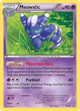 Meowstic - XY48/211 - XY Promos Holofoil