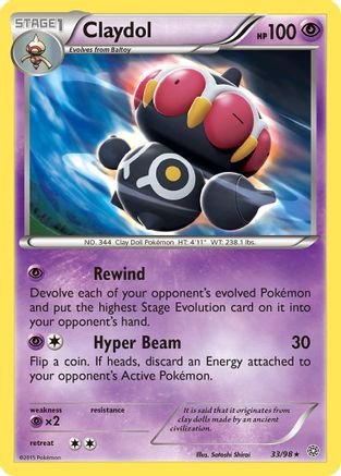 Claydol/98 - XY Ancient Origins