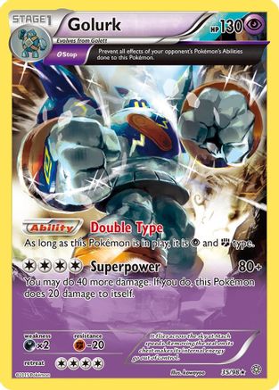Golurk (35) 35/98 - XY Ancient Origins Reverse Holofoil