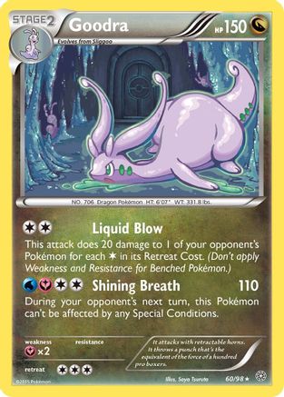 Goodra 60/98 - XY Ancient Origins Holofoil