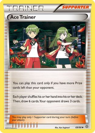 Ace Trainer 69/98 - XY Ancient Origins Reverse Holofoil