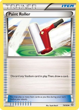 Paint Roller 79/98 - XY Ancient Origins Reverse Holofoil