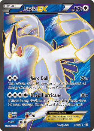 Lugia EX (94 Full Art)/98 - XY Ancient Origins Holofoil