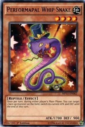 Performapal Whip Snake (MP15-EN062) - 2015 Mega-Tins Mega Pack 1st Edition