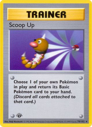 Scoop Up 78 - Base Set Shadowless