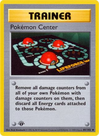 Pokemon Center 85 - Base Set Shadowless