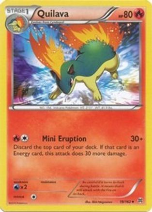 Quilava 19/162 - XY BREAKthrough Reverse Holofoil
