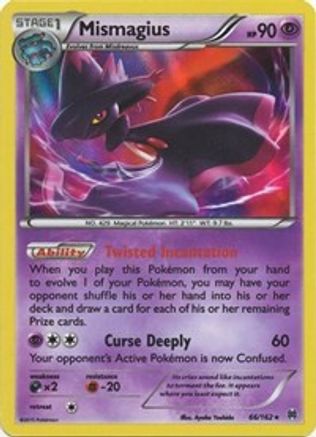 Mismagius 66/162 - XY BREAKthrough Holofoil