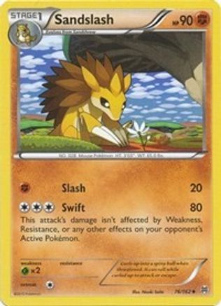 Sandslash 76/162 - XY BREAKthrough Reverse Holofoil