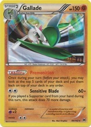 Gallade 84/162 - XY BREAKthrough Holofoil
