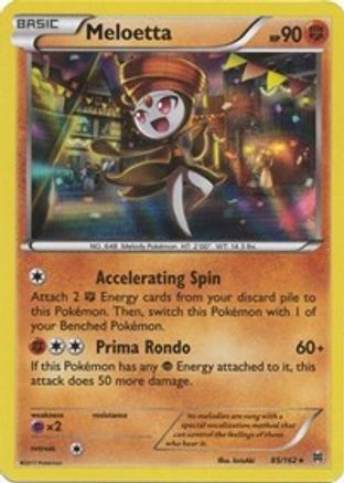 Meloetta 85/162 - XY BREAKthrough Reverse Holofoil