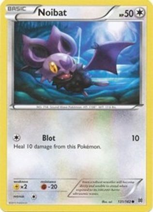 Noibat (131) 131/162 - XY BREAKthrough Reverse Holofoil