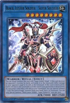 Black Luster Soldier - Super Soldier (DOCS-EN042) - Dimension of Chaos 1st Edition