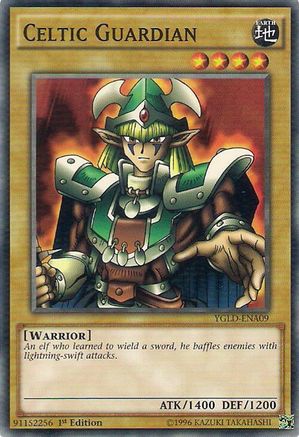 Celtic Guardian (YGLD-ENA09) - King of Games: Yugi's Legendary Decks Unlimited