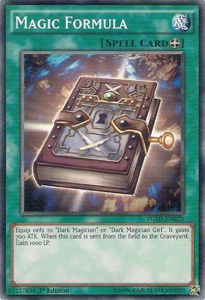 Magic Formula (YGLD-ENB20) - King of Games: Yugi's Legendary Decks 1st Edition