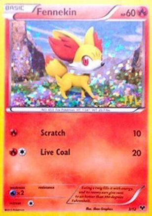 Fennekin - 3/12/12 - McDonalds Promos 2014 Holofoil