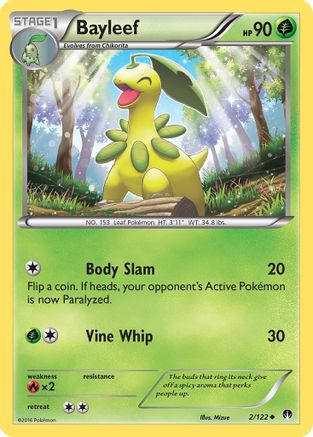 Bayleef 2/122 - XY BREAKpoint Reverse Holofoil