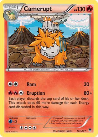 Camerupt/122 - XY BREAKpoint