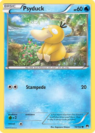 Psyduck 16/122 - XY BREAKpoint