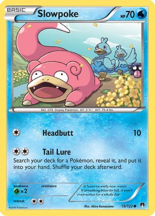 Slowpoke 19/122 - XY BREAKpoint