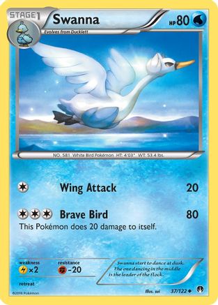 Swanna 37/122 - XY BREAKpoint