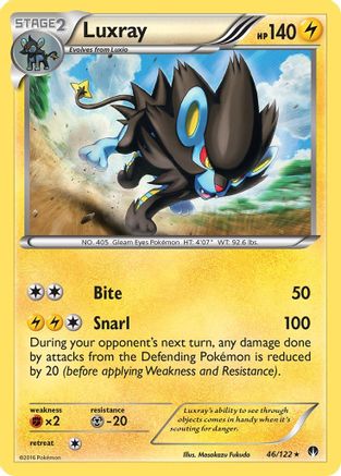 Luxray 46/122 - XY BREAKpoint