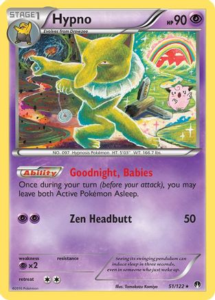 Hypno 51/122 - XY BREAKpoint Reverse Holofoil