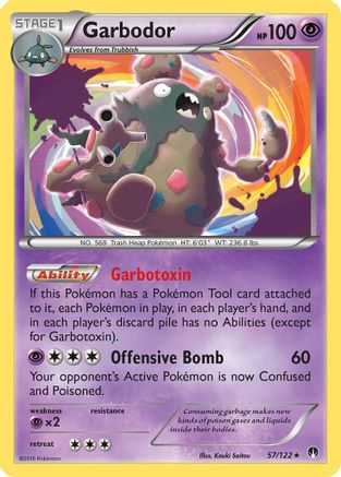 Garbodor 57/122 - XY BREAKpoint Holofoil
