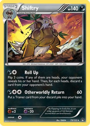 Shiftry/122 - XY BREAKpoint Reverse Holofoil