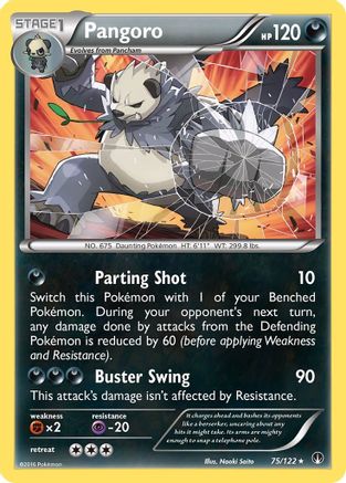 Pangoro/122 - XY BREAKpoint Reverse Holofoil