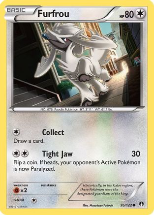 Furfrou 95/122 - XY BREAKpoint Reverse Holofoil
