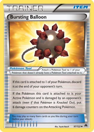Bursting Balloon 97/122 - XY BREAKpoint