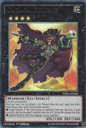 Gagaga Cowboy (WIRA-EN043) - Wing Raiders 1st Edition