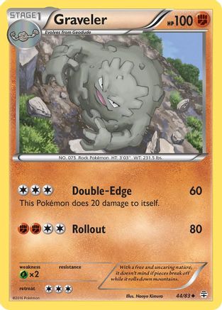 Graveler/83 - Generations Reverse Holofoil
