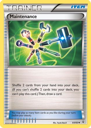 Maintenance/83 - Generations Reverse Holofoil