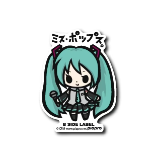 Hatsune Miku - Hatsune Miku Small Sticker (B-SIDE LABEL)