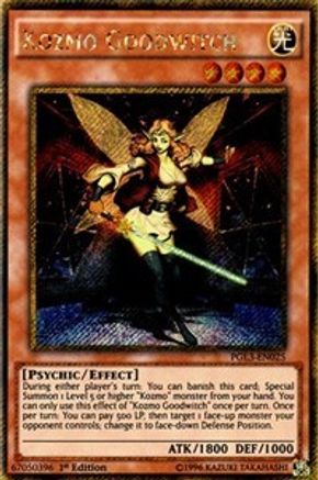 Kozmo Goodwitch (PGL3-EN025) - Premium Gold: Infinite Gold 1st Edition