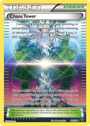 Chaos Tower 94/124 - XY Fates Collide