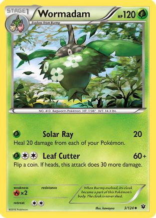 Wormadam (3) 3/124 - XY Fates Collide