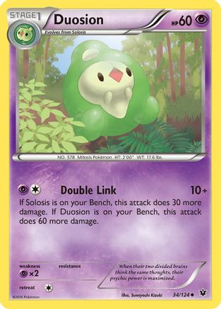 Duosion/124 - XY Fates Collide Reverse Holofoil
