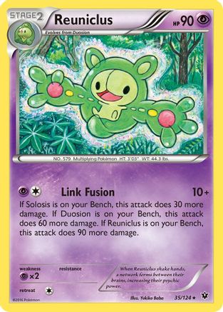 Reuniclus 35/124 - XY Fates Collide