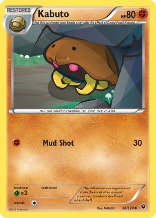 Kabuto 38/124 - XY Fates Collide