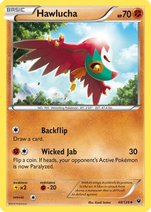 Hawlucha/124 - XY Fates Collide