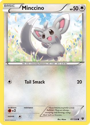 Minccino (87) 87/124 - XY Fates Collide