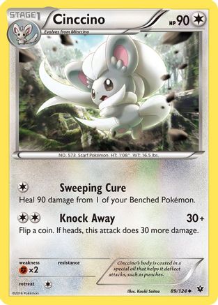 Cinccino (89) 89/124 - XY Fates Collide