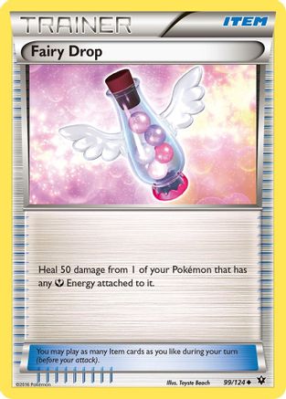 Fairy Drop 99/124 - XY Fates Collide Reverse Holofoil
