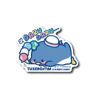 Sanrio - Tuxedo Sam Small Sticker (B-SIDE LABEL)