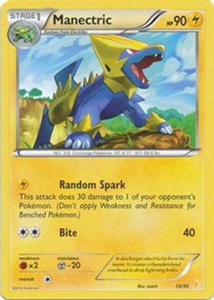 Manectric (22) - XY Trainer Kit Pikachu Libre & Suicune