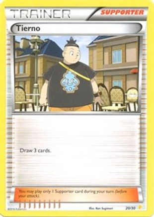 Tierno (20 - Pikachu Libre Deck) - XY Trainer Kit Pikachu Libre & Suicune